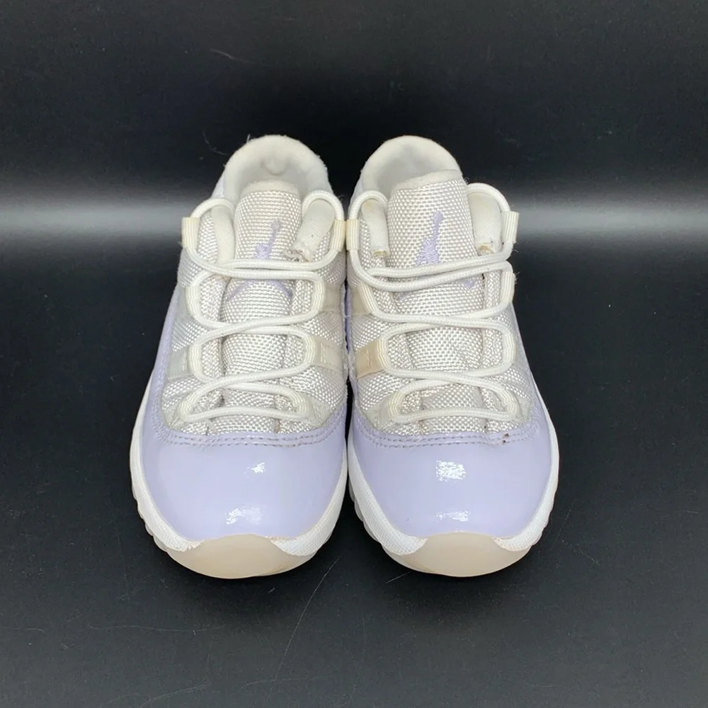 Jordan 11 Retro Low Pure Violet Shoes 645107-101‎ Toddler Sz 9C EU 26
